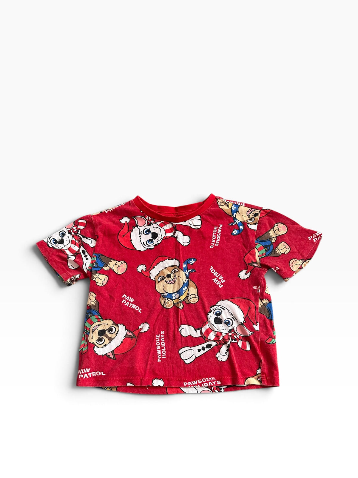 Christmas Paw Patrol Tee - Size 2