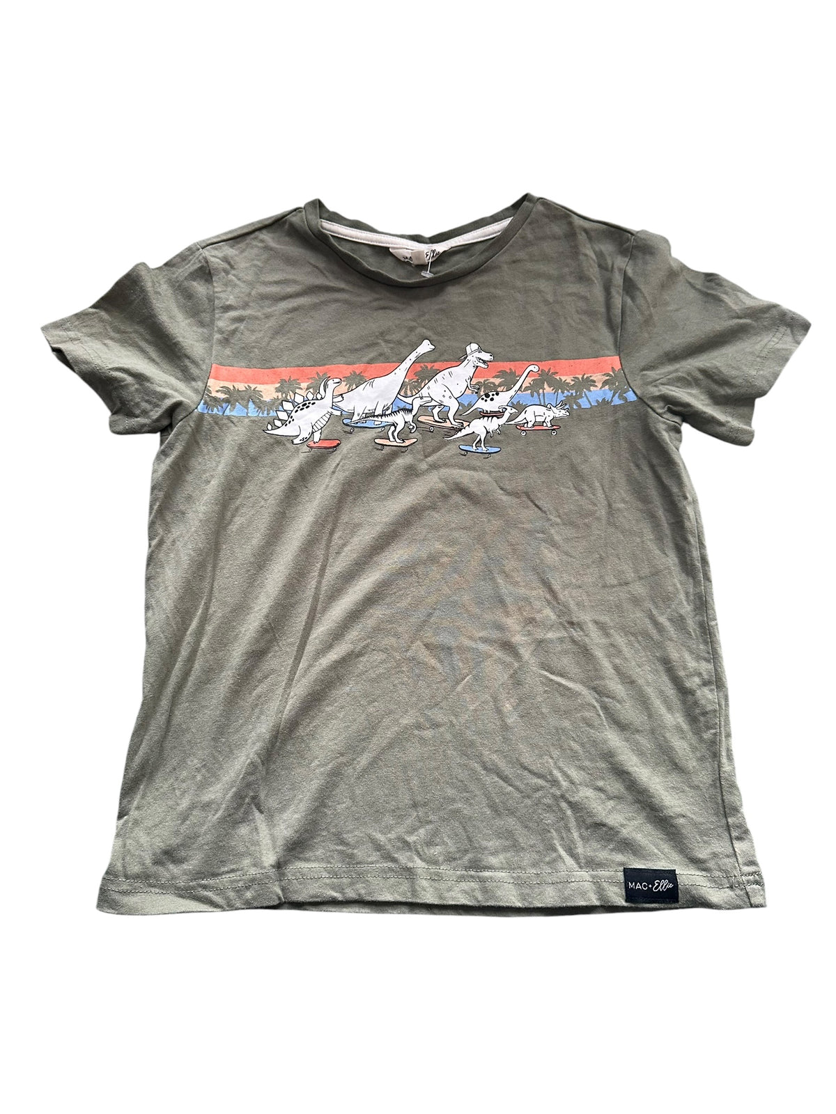 Mac and Ellie Dino Tee - Size 8