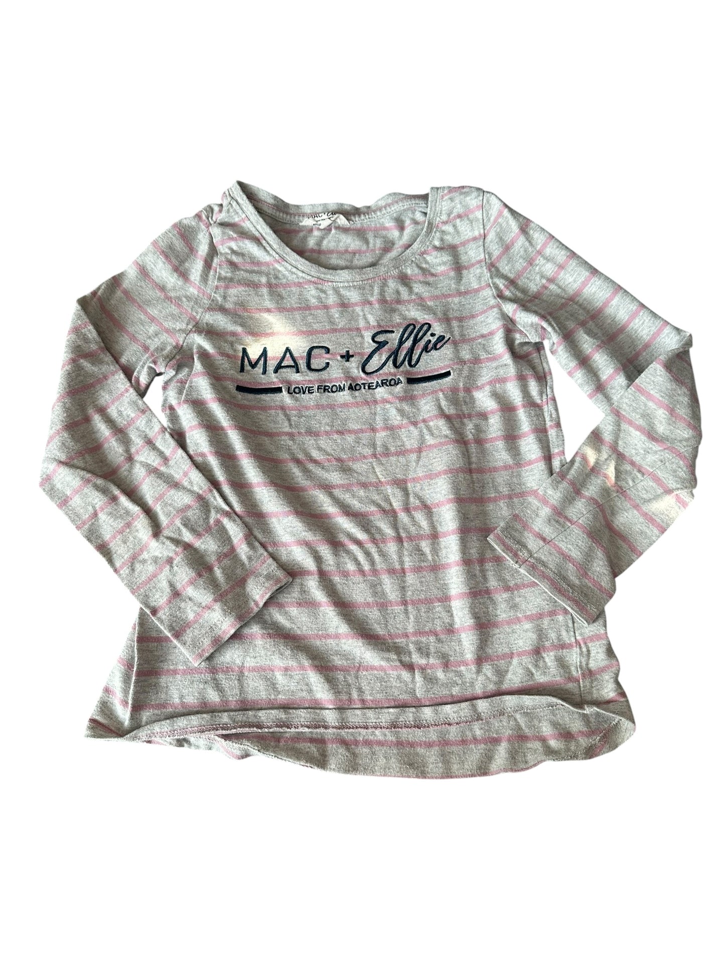 Mac and Ellie Logo Long Sleeve - Size 6-7