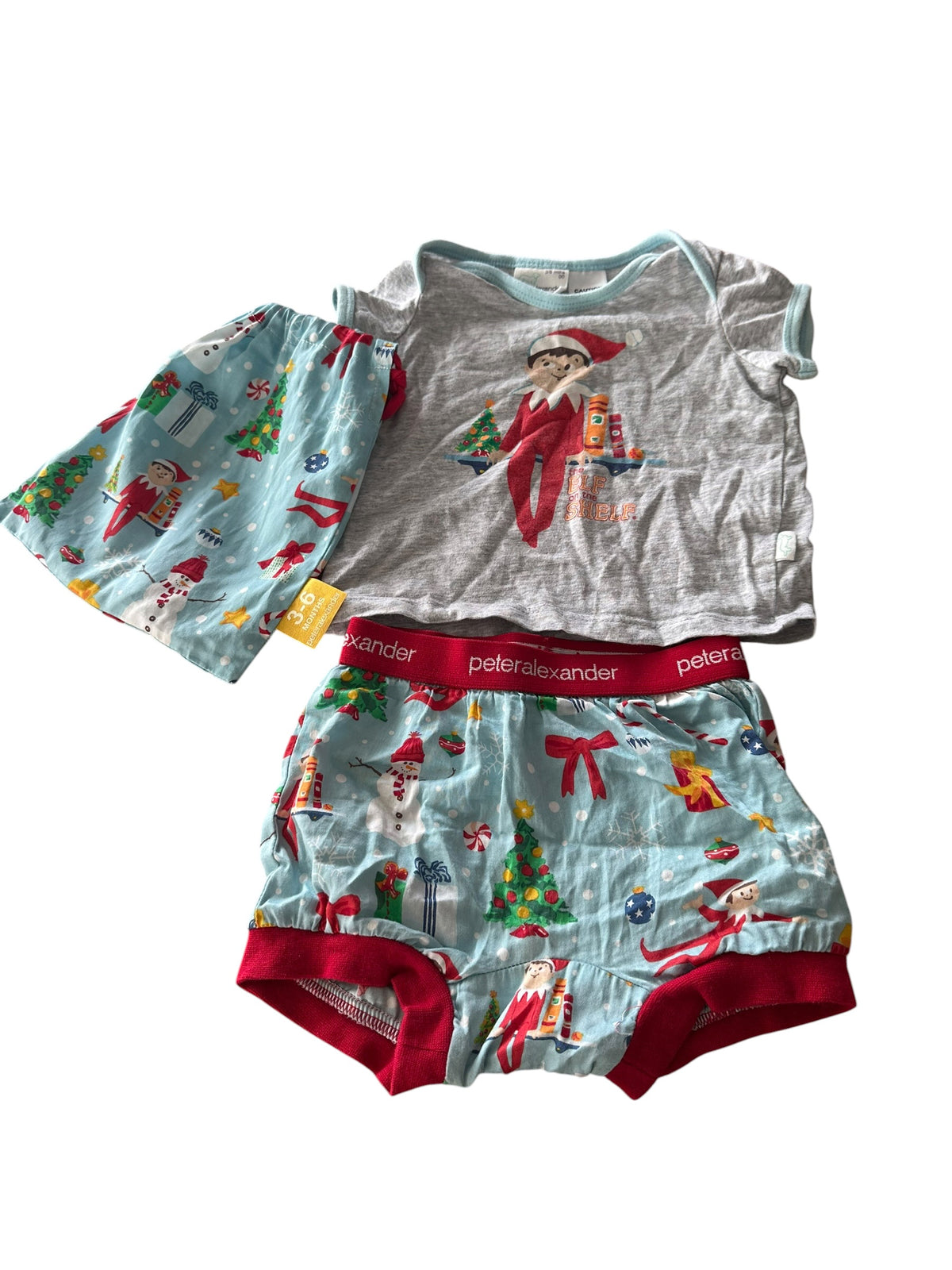 Peter Alexander Elf Pj Set - Size 3-6 Months