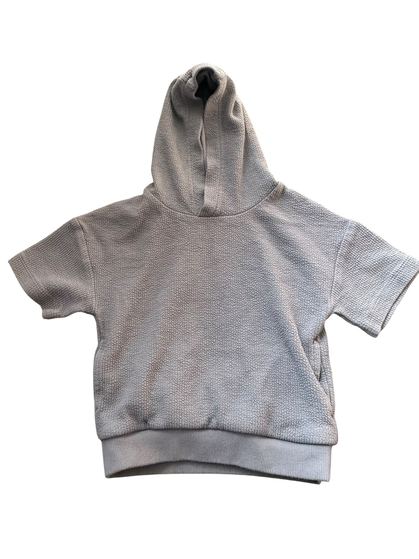 Next Sage Green Hooded Top - Size 12-18 Months