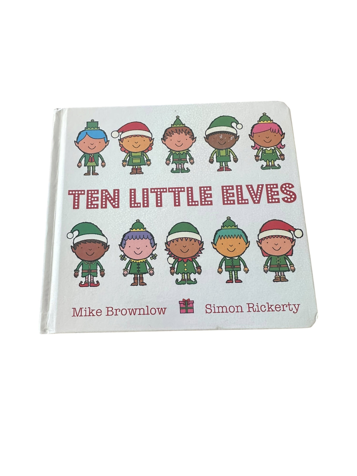 Ten Little Elves - Board Book