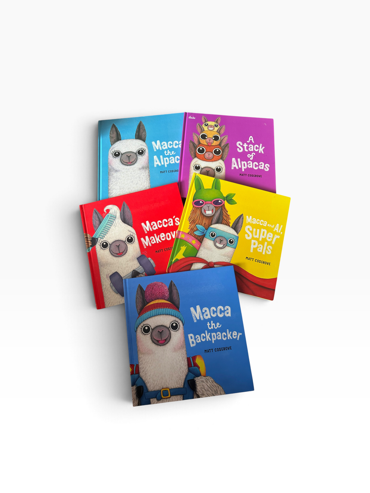 Macca The Alpaca Book Bulk x5