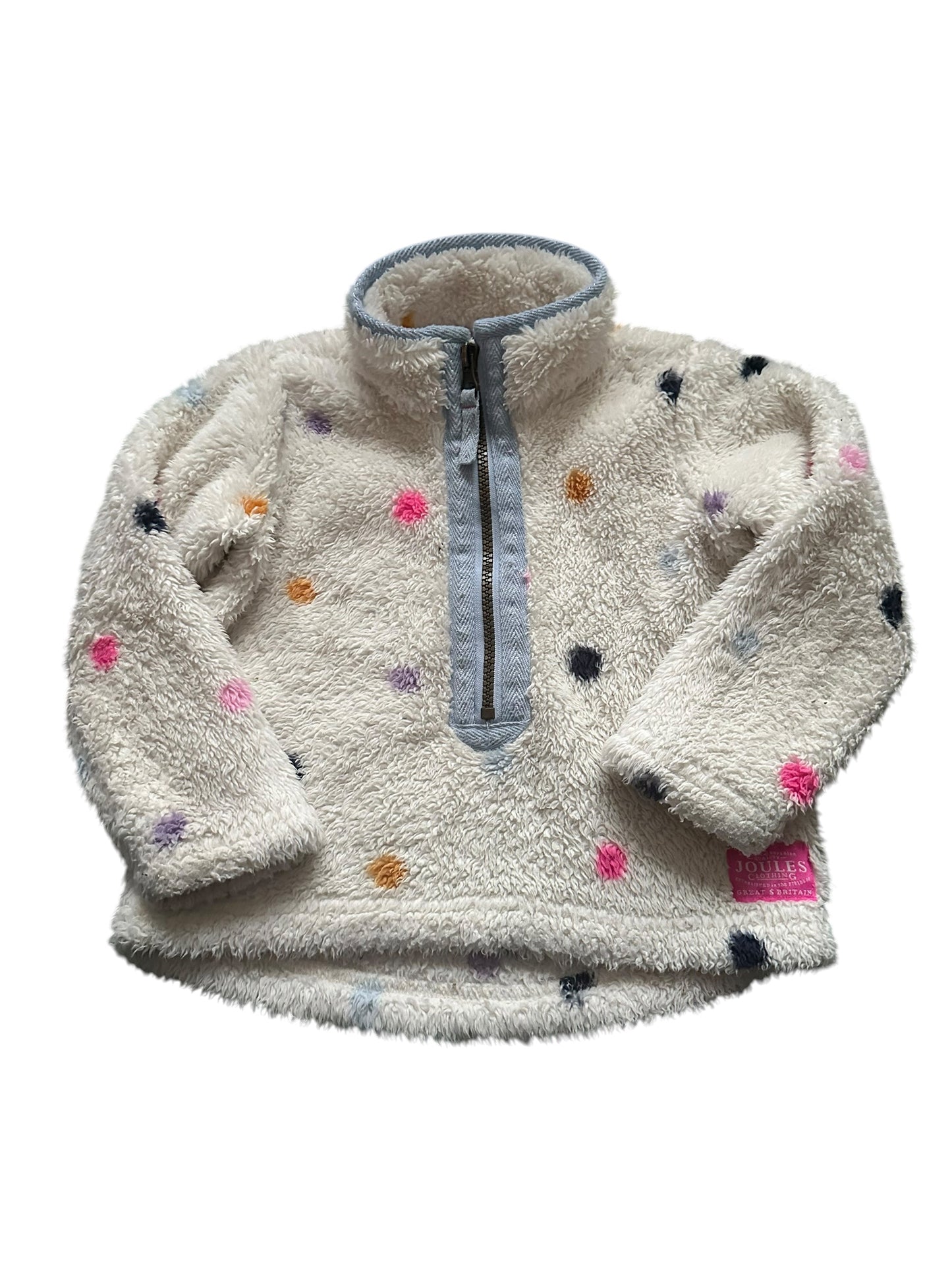 Joules Fluffy Jumper - Size 2
