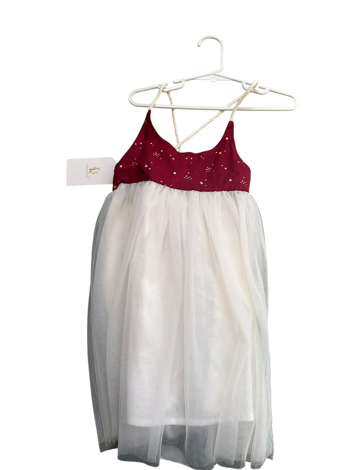 Karibou Christmas Tulle Dress - Size 3 NEW