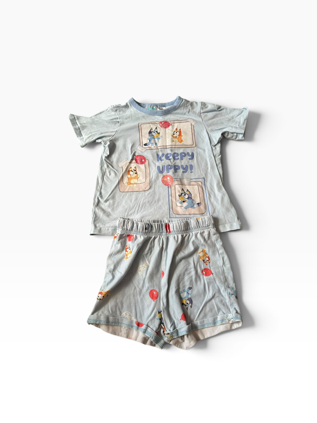 Cotton On Bluey PJ Set - Size 3-4