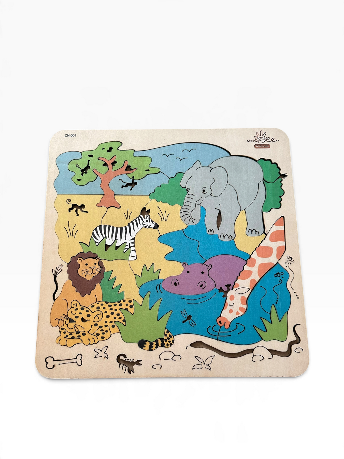 Jungle Layered Wooden Puzzle