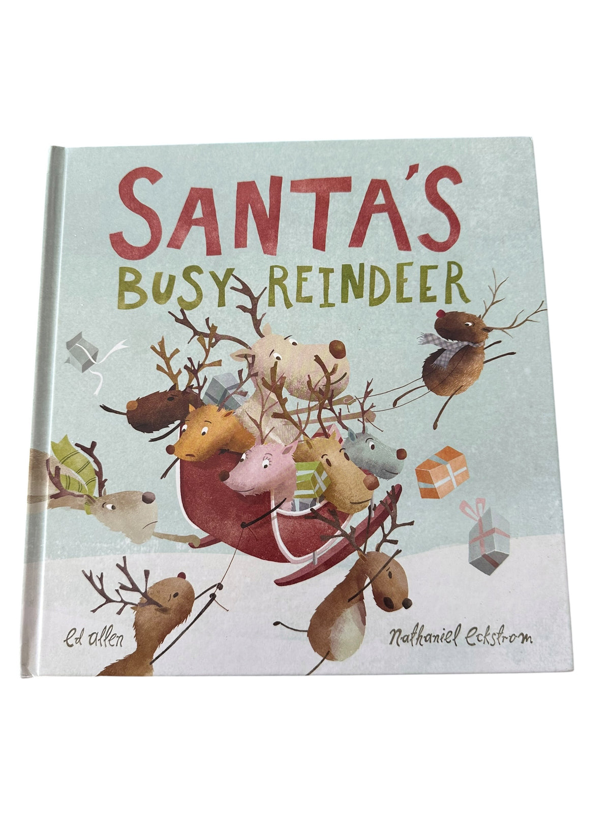 Santa’s Busy Reindeer - Hardcover