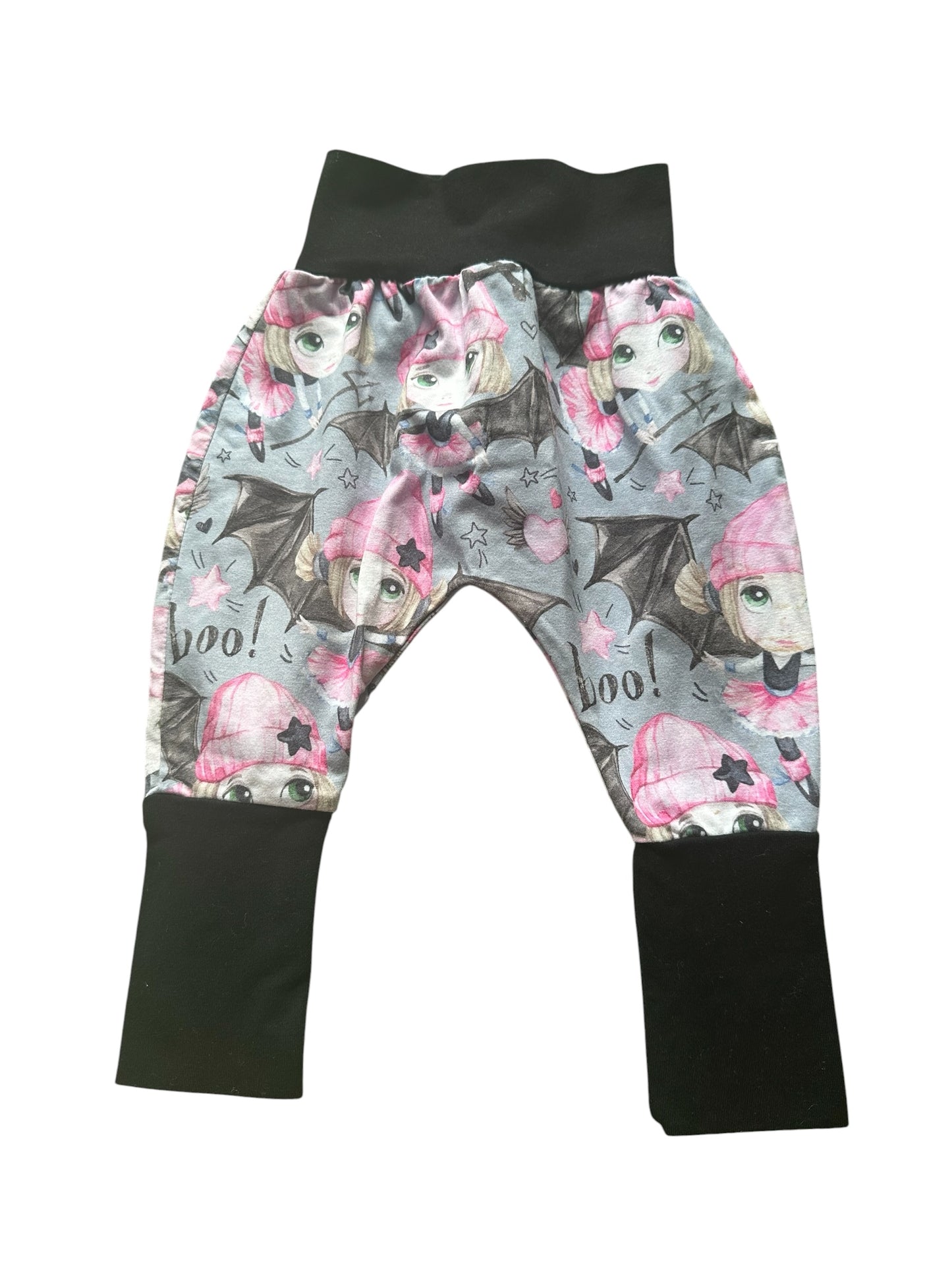Handmade Just What Wear Boo Leggings - Size 1