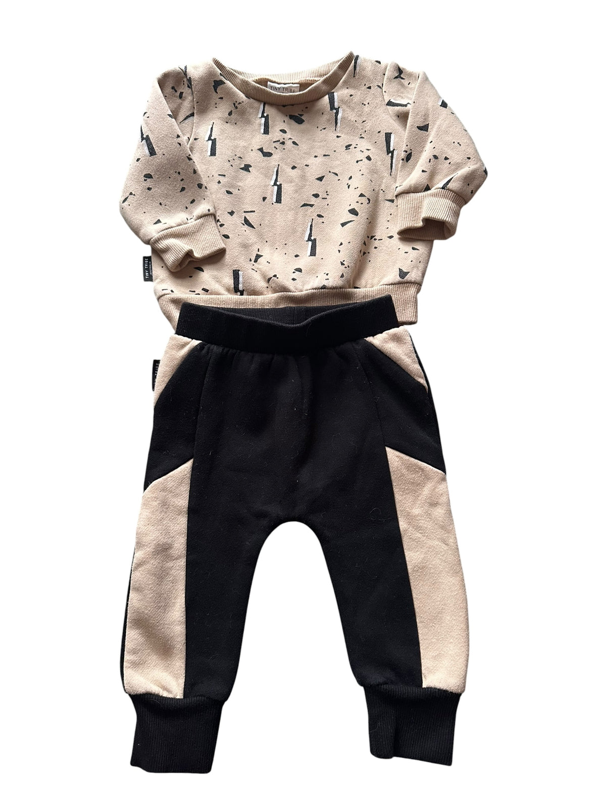 Tiny Tribe Tracksuit Set - Size 1