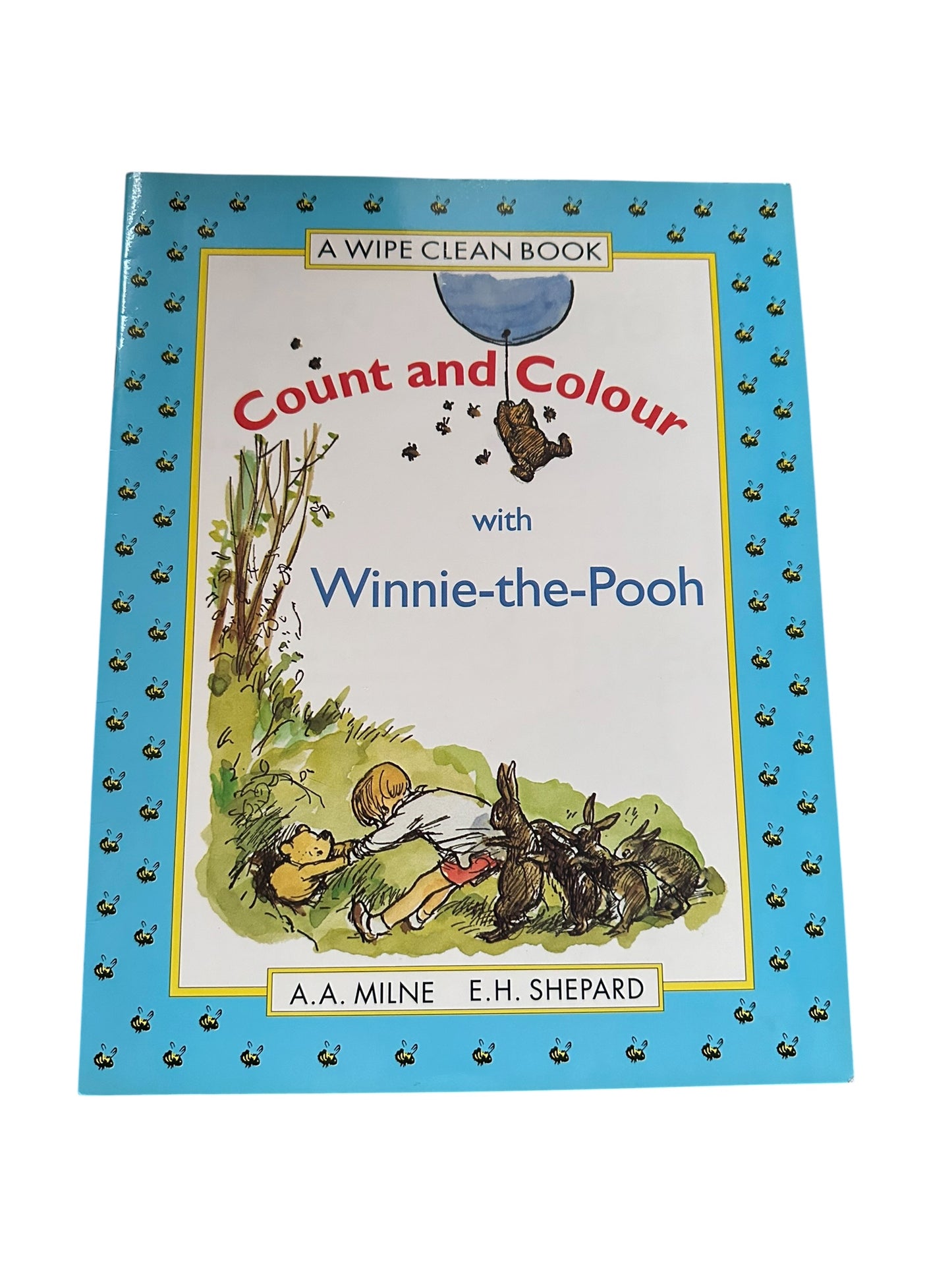 Winnie the Pooh Count and Colour - Wipe Clean Book