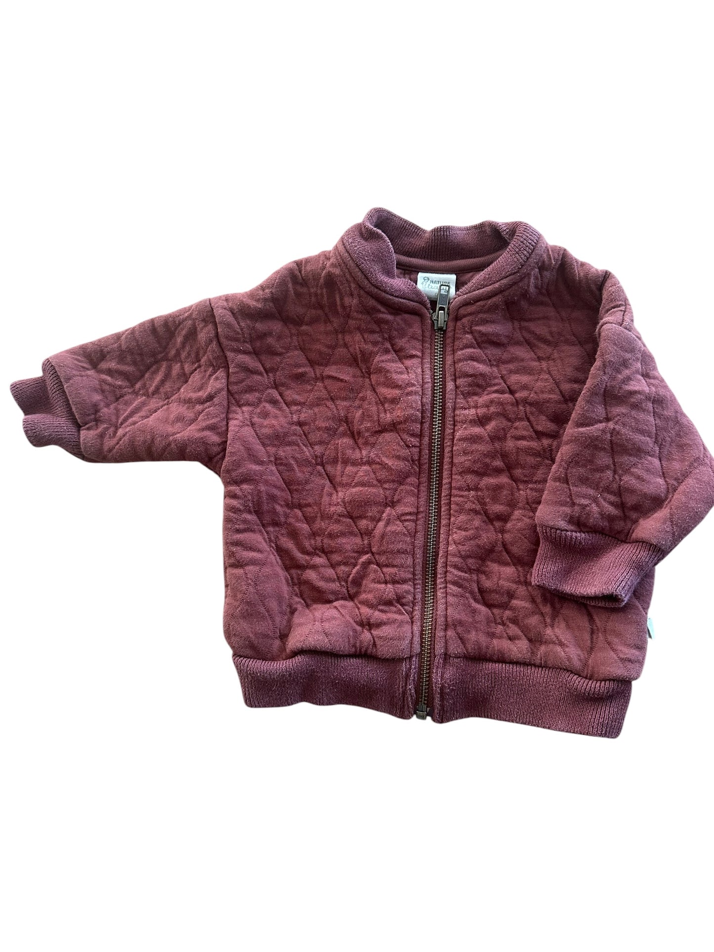 Nature Baby Quilted Jacket - Size 6-12 Months
