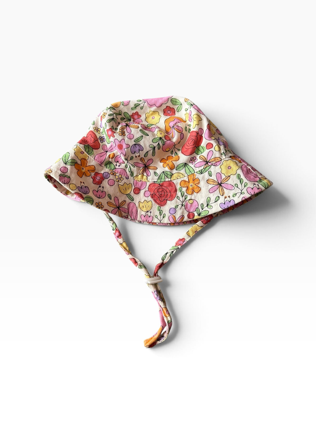 Izimini Floral Bucket Hat - Size 6-12 Months