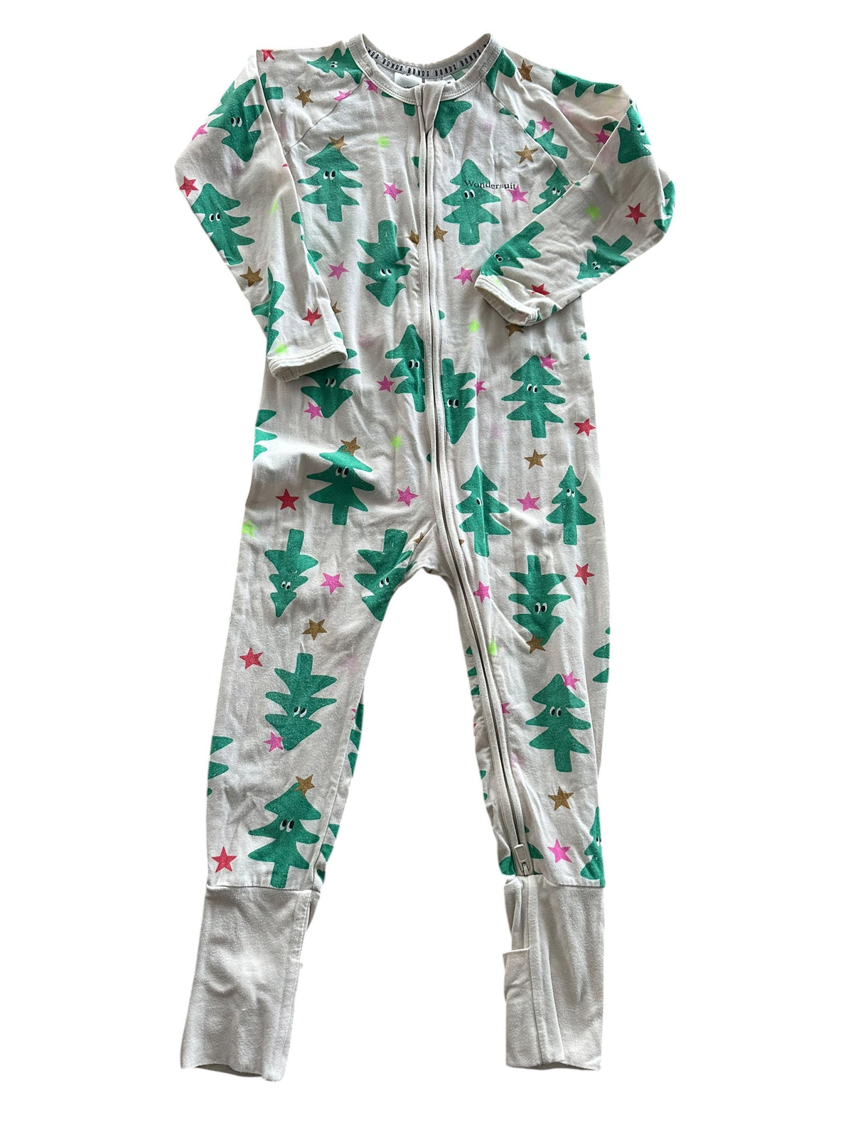 Bonds Christmas Tree Wondersuit - Size 3