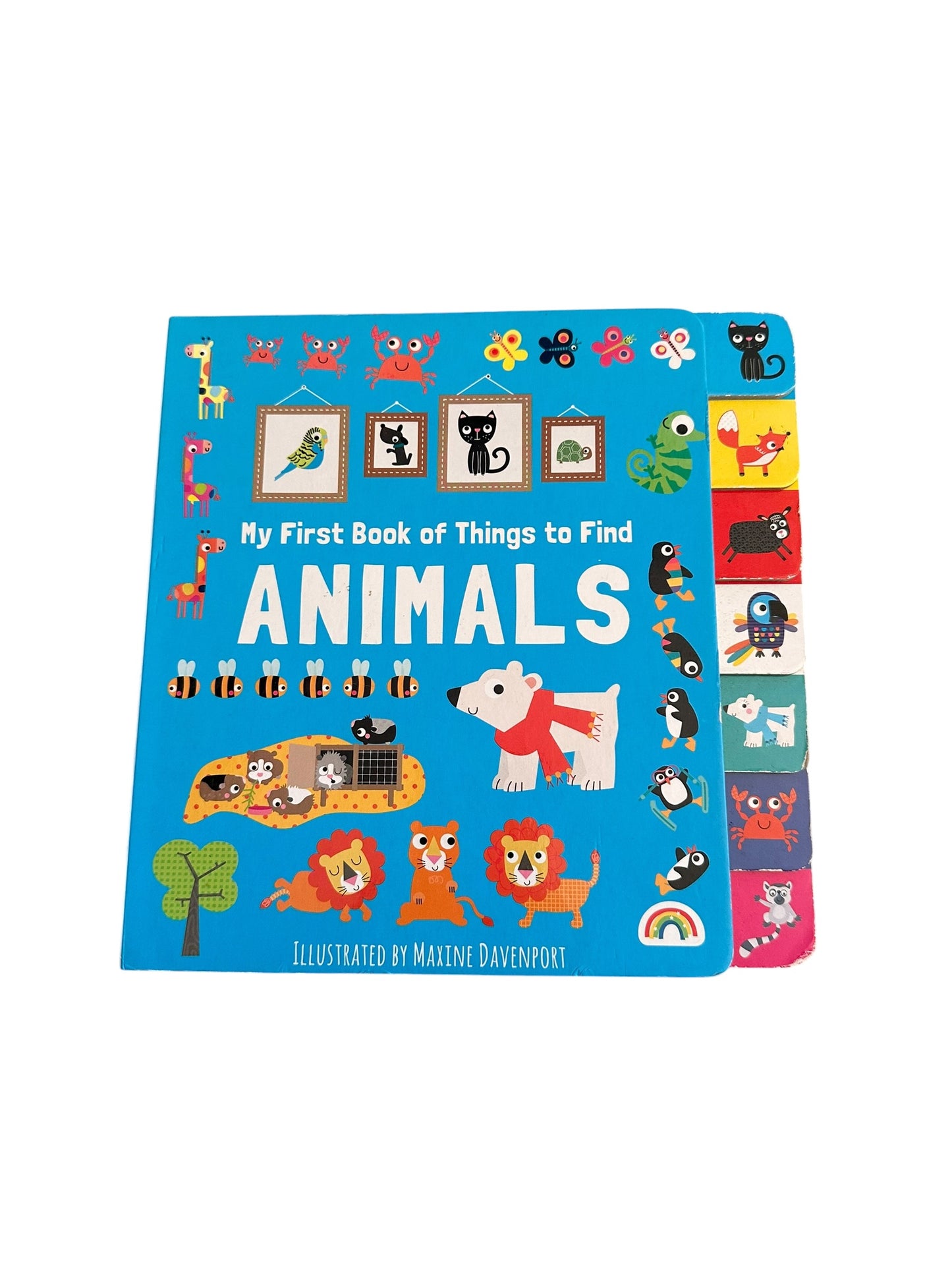 My First Book of Things To Find - Animals - Board Book