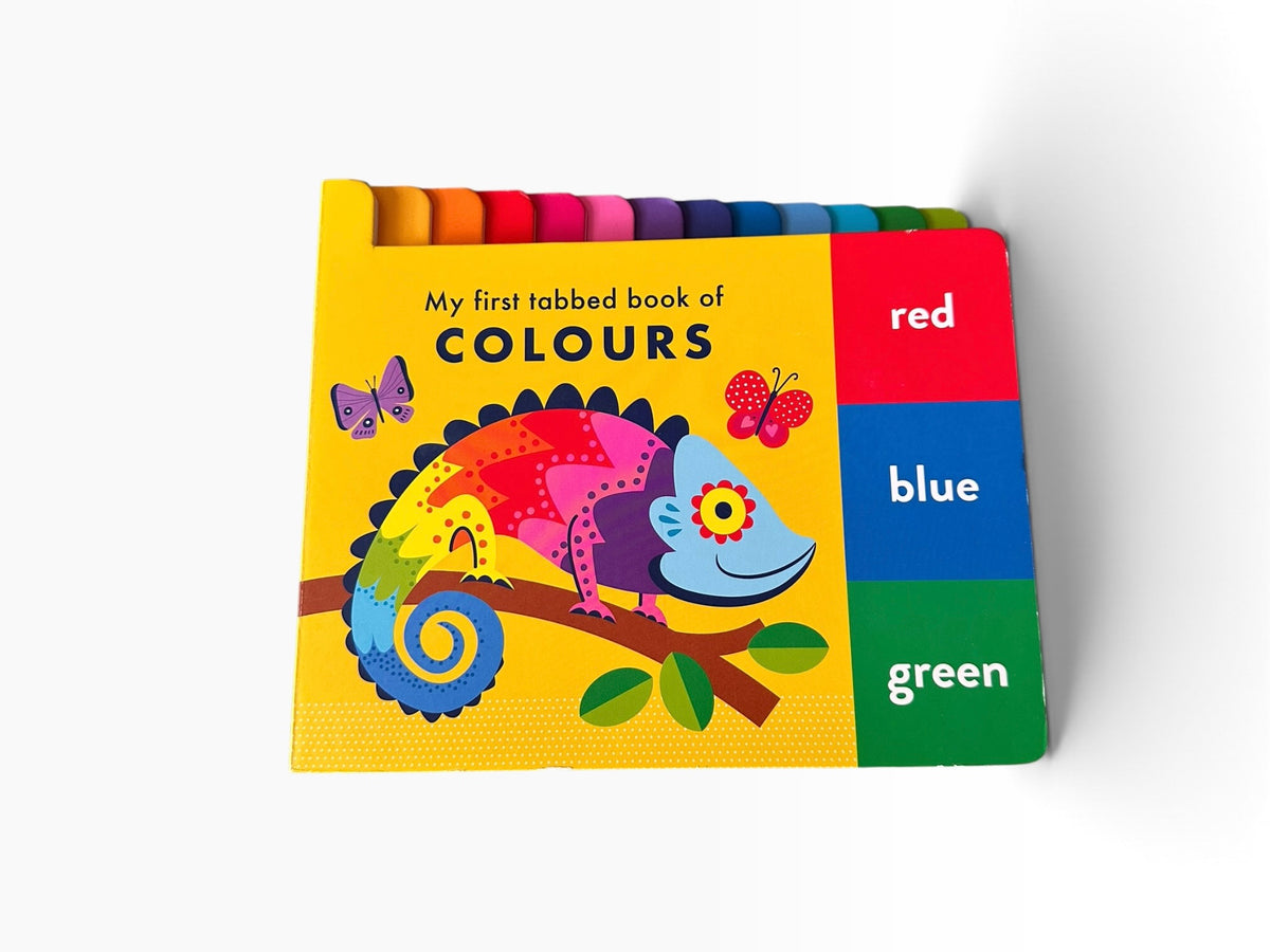 My First Tabbed Book of Colours - Board Book