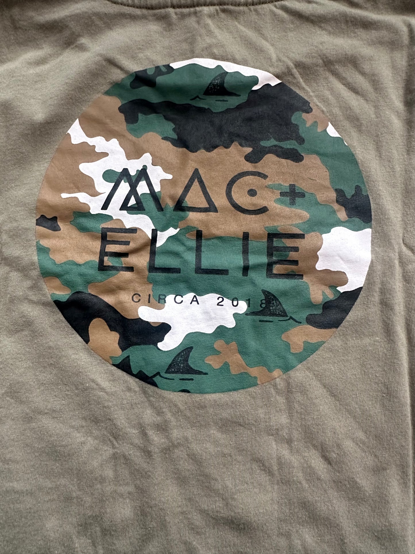 Mac and Ellie Logo Tee - Size 8