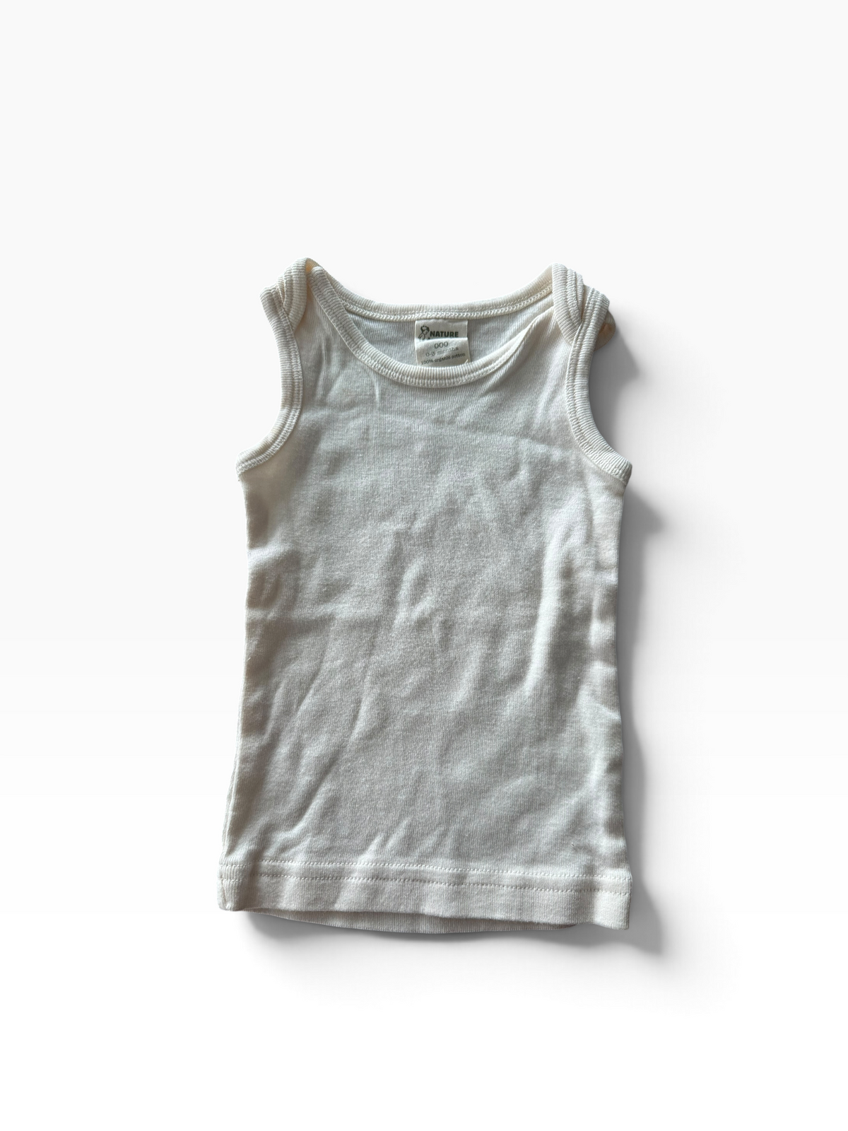 Nature Baby Singlet - Size 0-3 Months