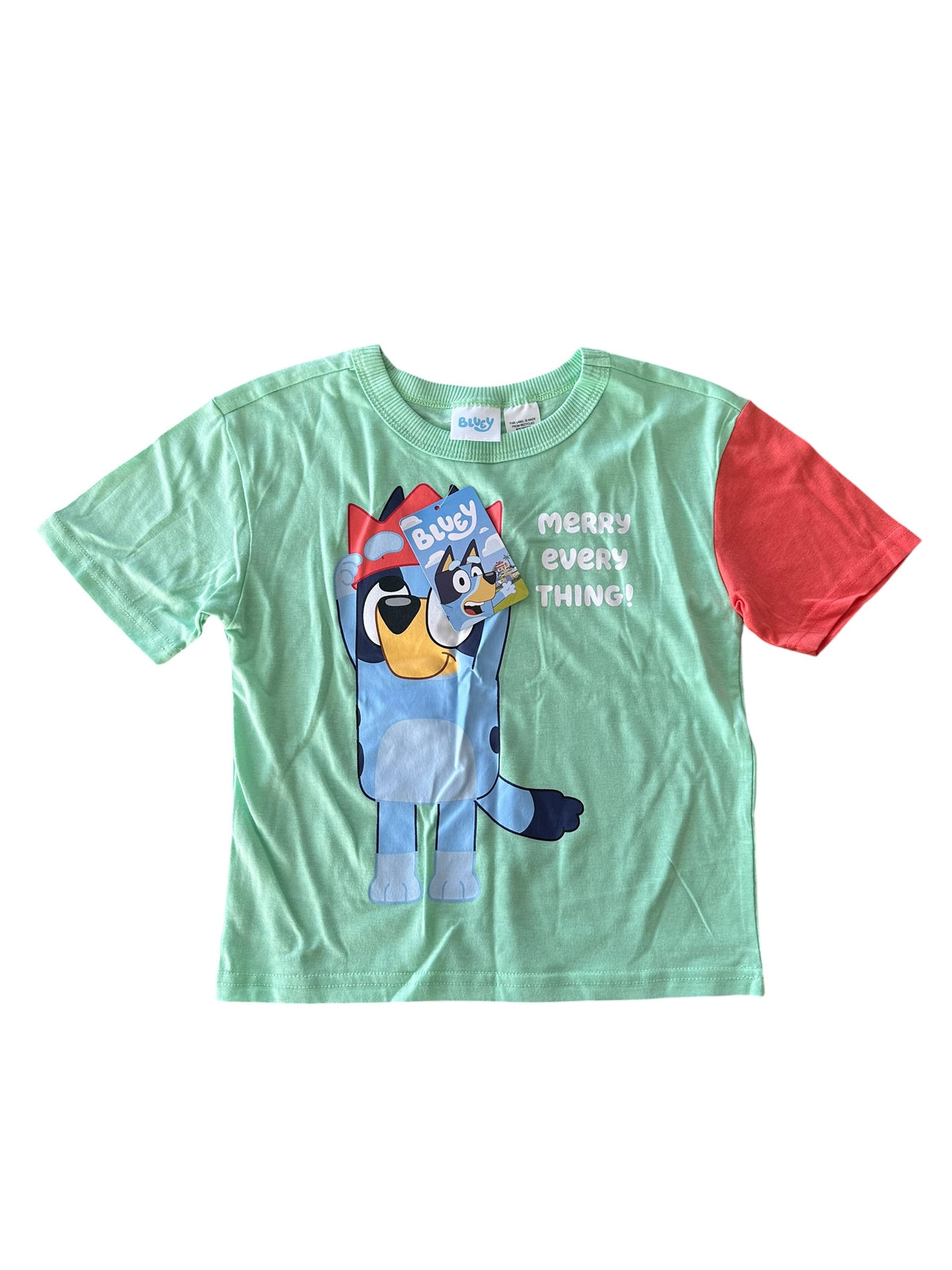 Bluey Christmas Tee - Size NEW 4
