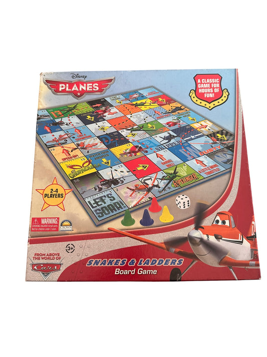 Disney Planes Snakes and Ladders Board Game