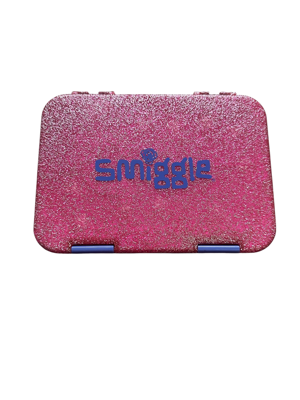 Smiggle Pink Glitter Bento Lunchbox (Medium)