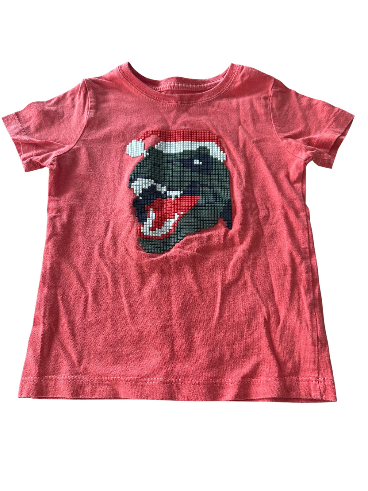 Cotton On Christmas Dinosaur Tee - Size 3