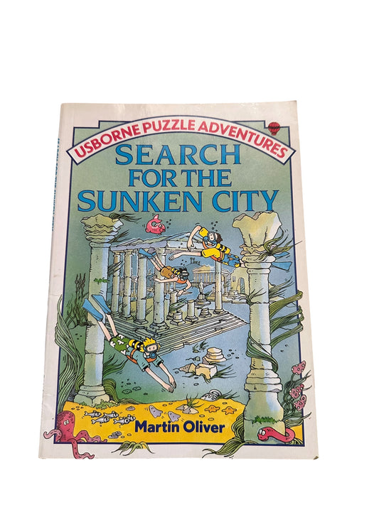 Usborne Puzzle Adventures: Search for the Sunken City