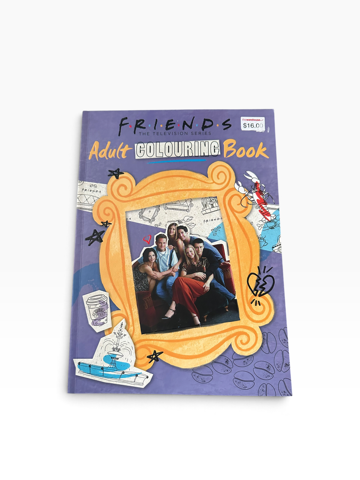 Friends Colouring Book- Unsued