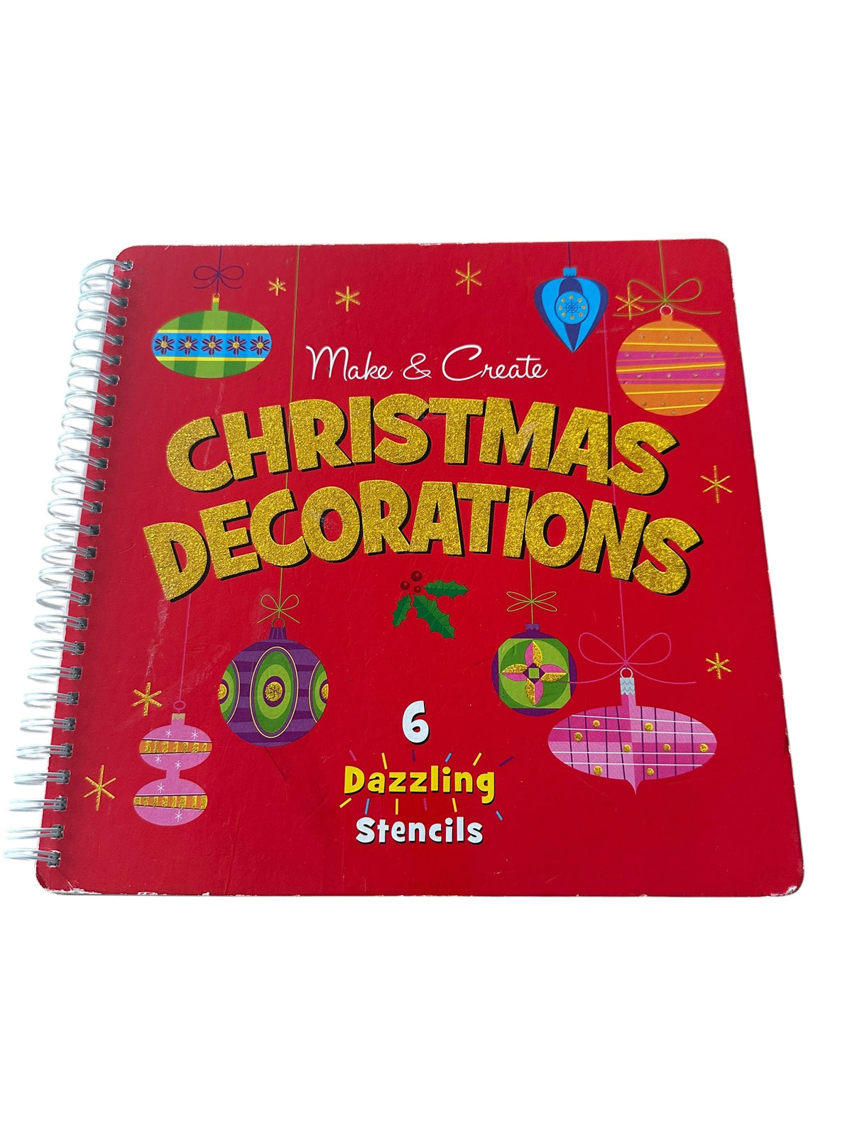 Christmas Decorations Stencil Book