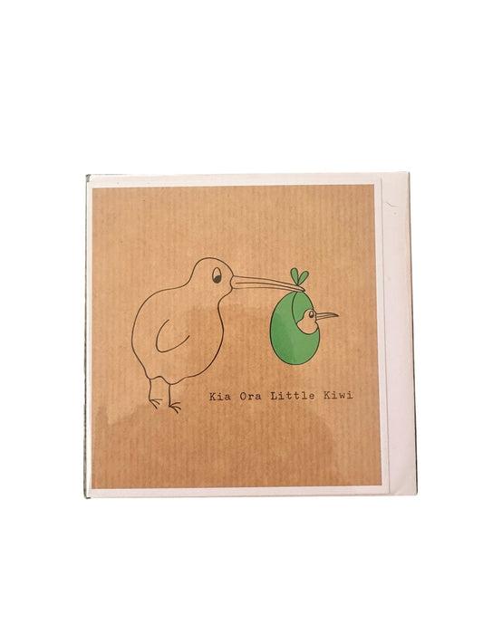 Kia Ora Little Kiwi Card