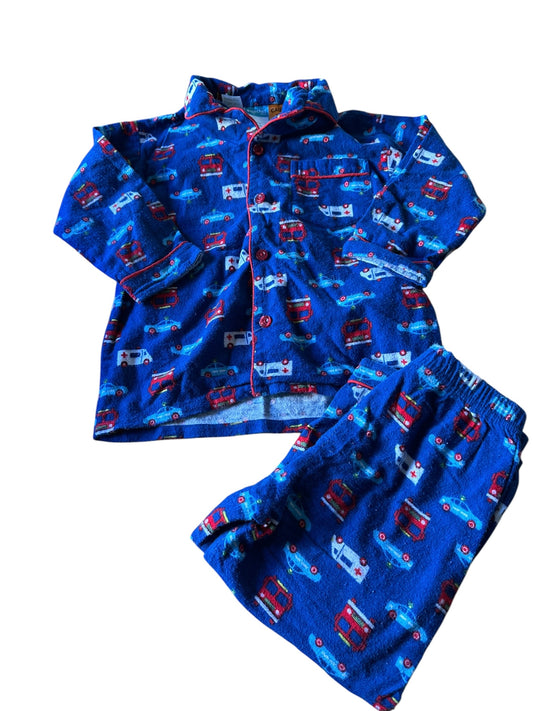 Ricochet Emergency Vehicle PJ Set - Size 3