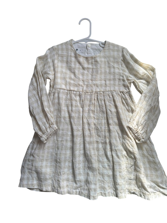 Little Magnolia Made in NZ Gingham Dress - Size 3