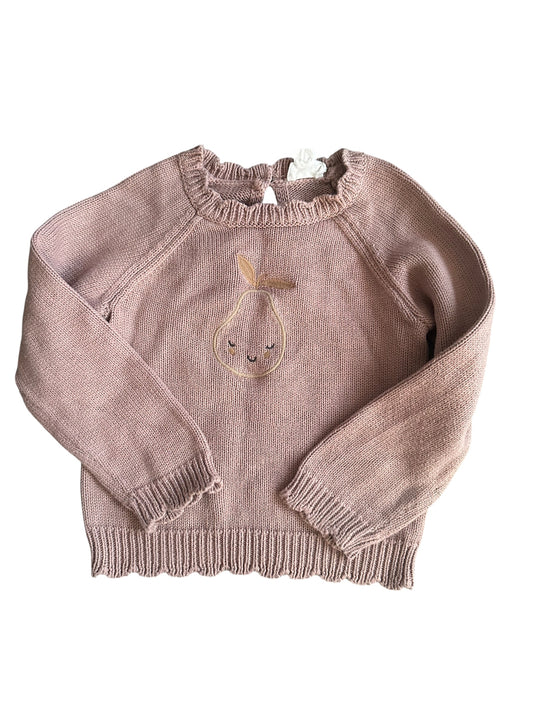 Jamie Kay Pink Pear Jumper - Size 6-12 Months