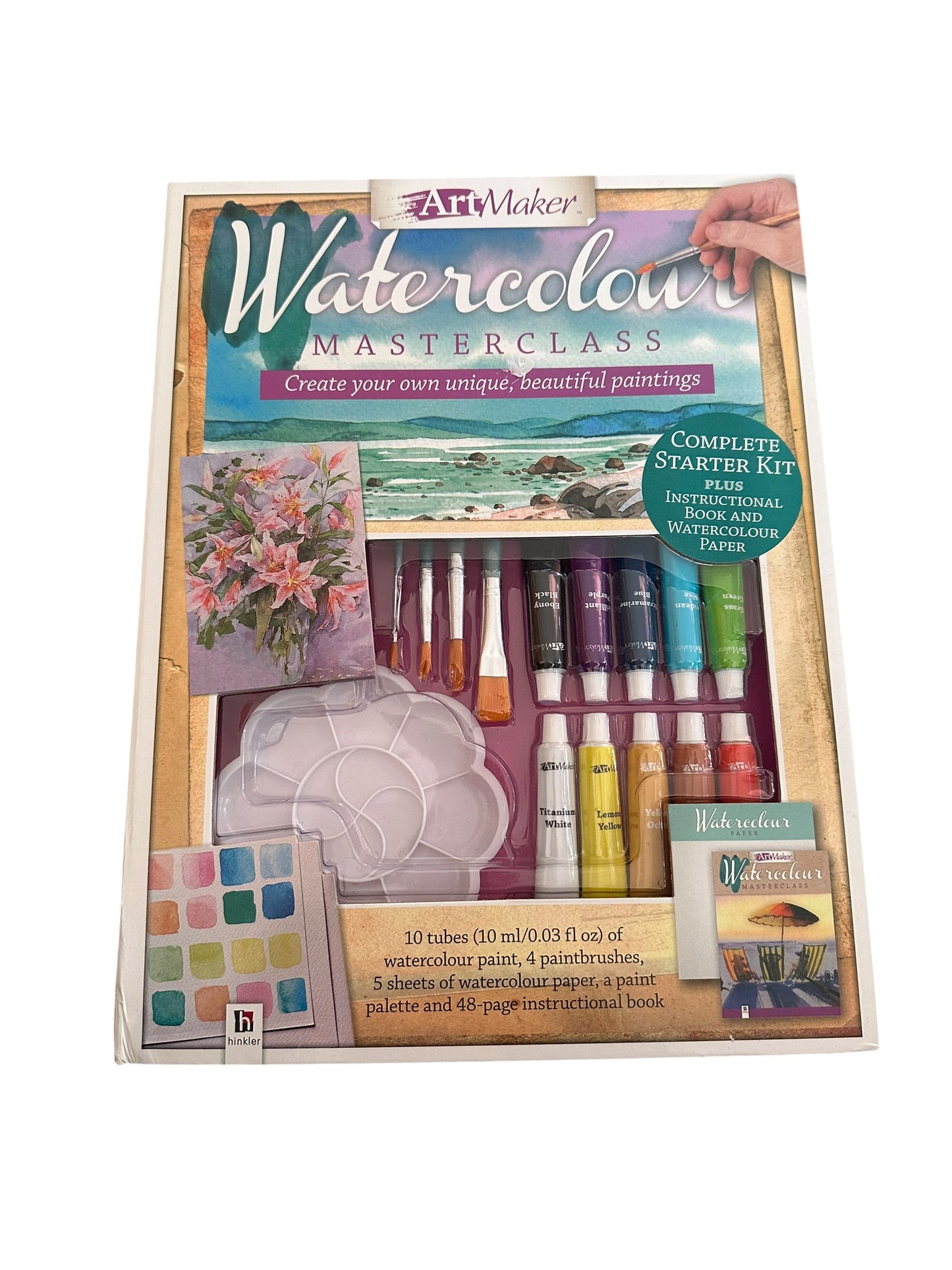Hinkler Watercolour Master Class Starter Kit