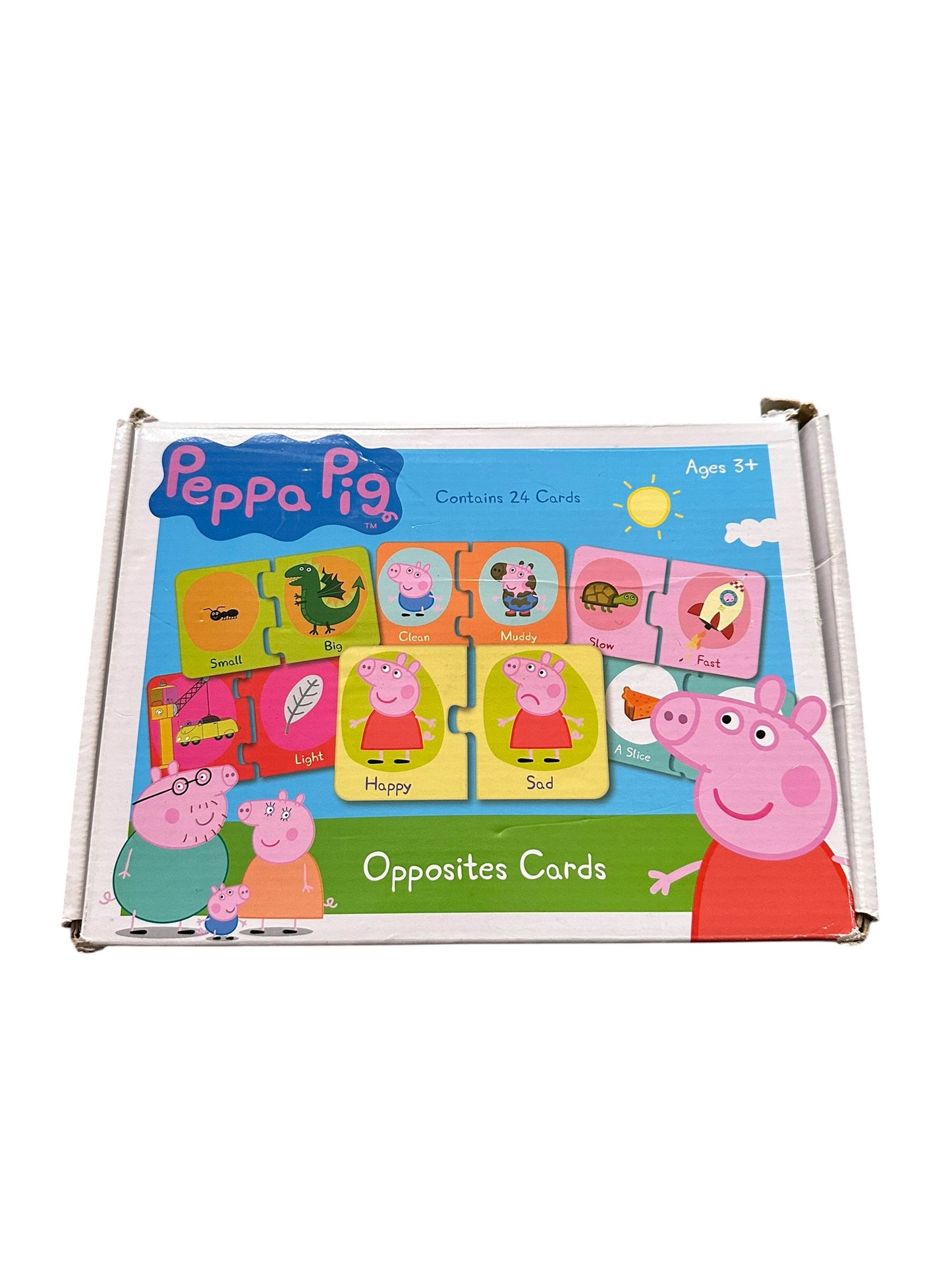 Peppa Pig Opposite Cards Puzzle