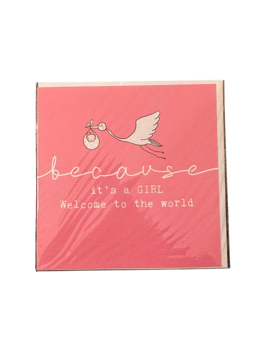 Baby Girl Card