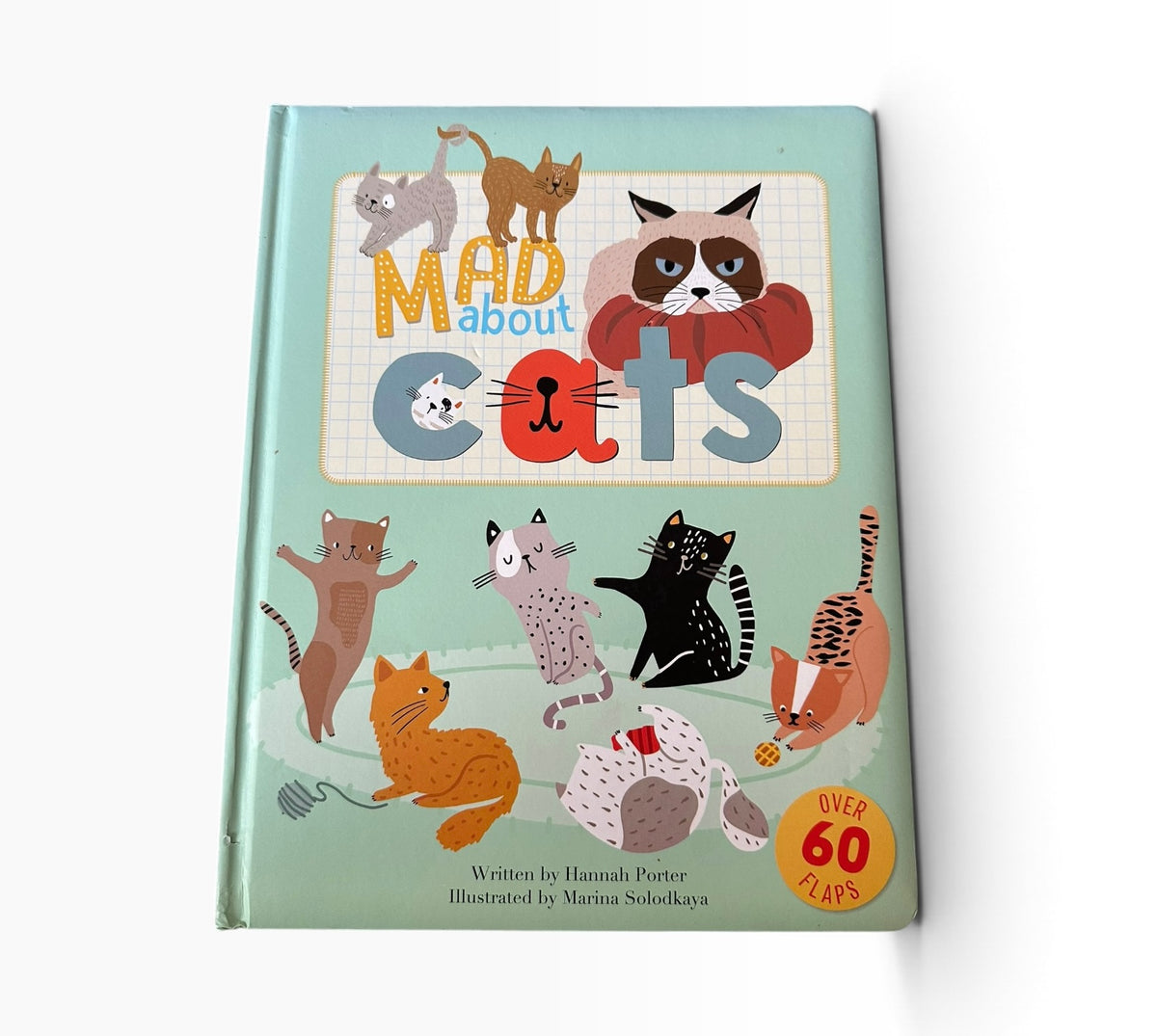 Mad About Cats - Lift the Flap Hardcover Book