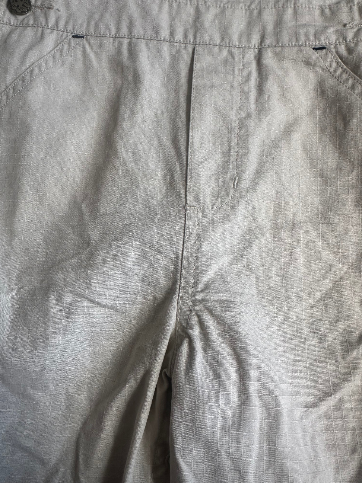 Oshkosh Cream Overalls - Size 36 Months