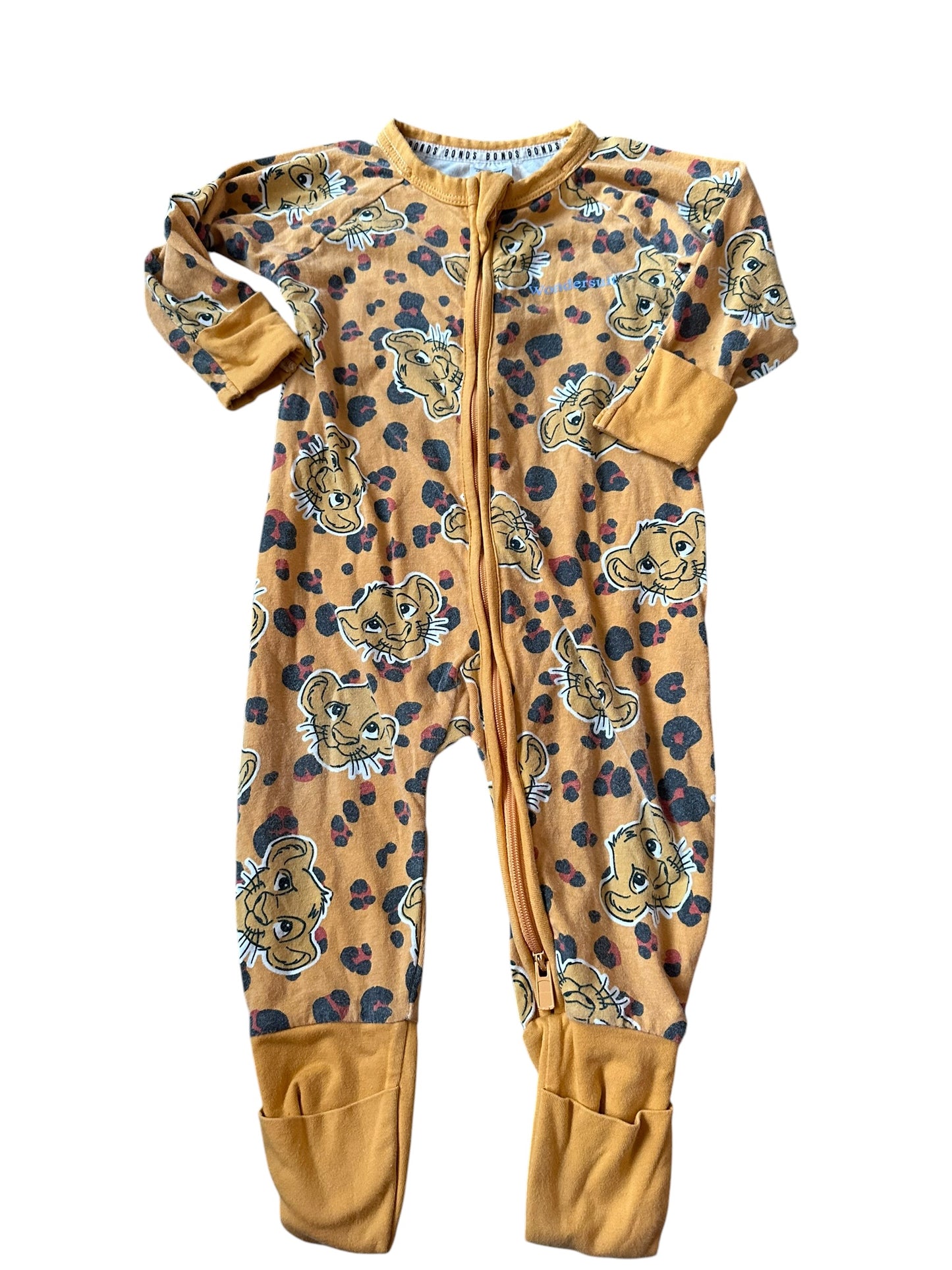 Disney Lion King Wondersuit - Size 3-6 Months