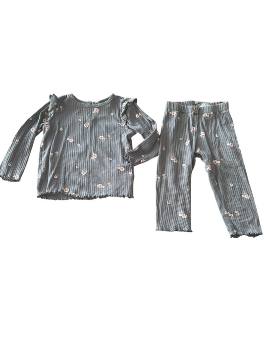 H&M Floral Set - Size 9-12 Months