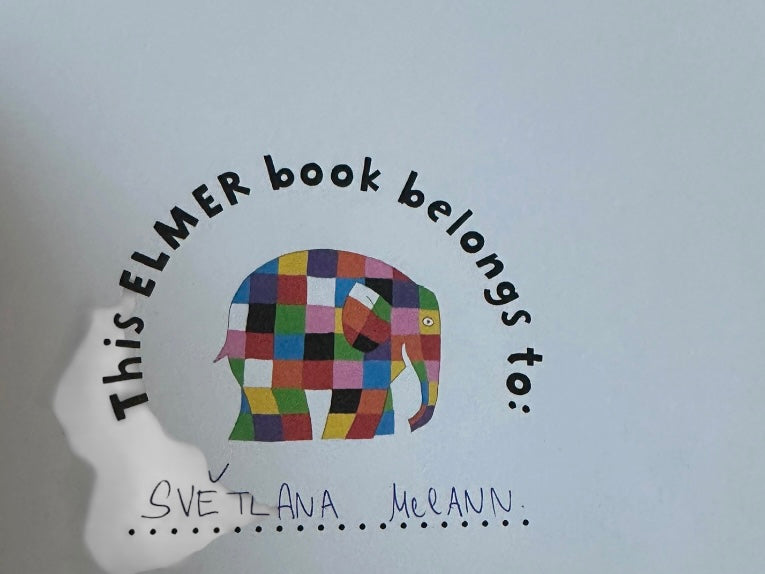 Elmer In The Snow - Paperback