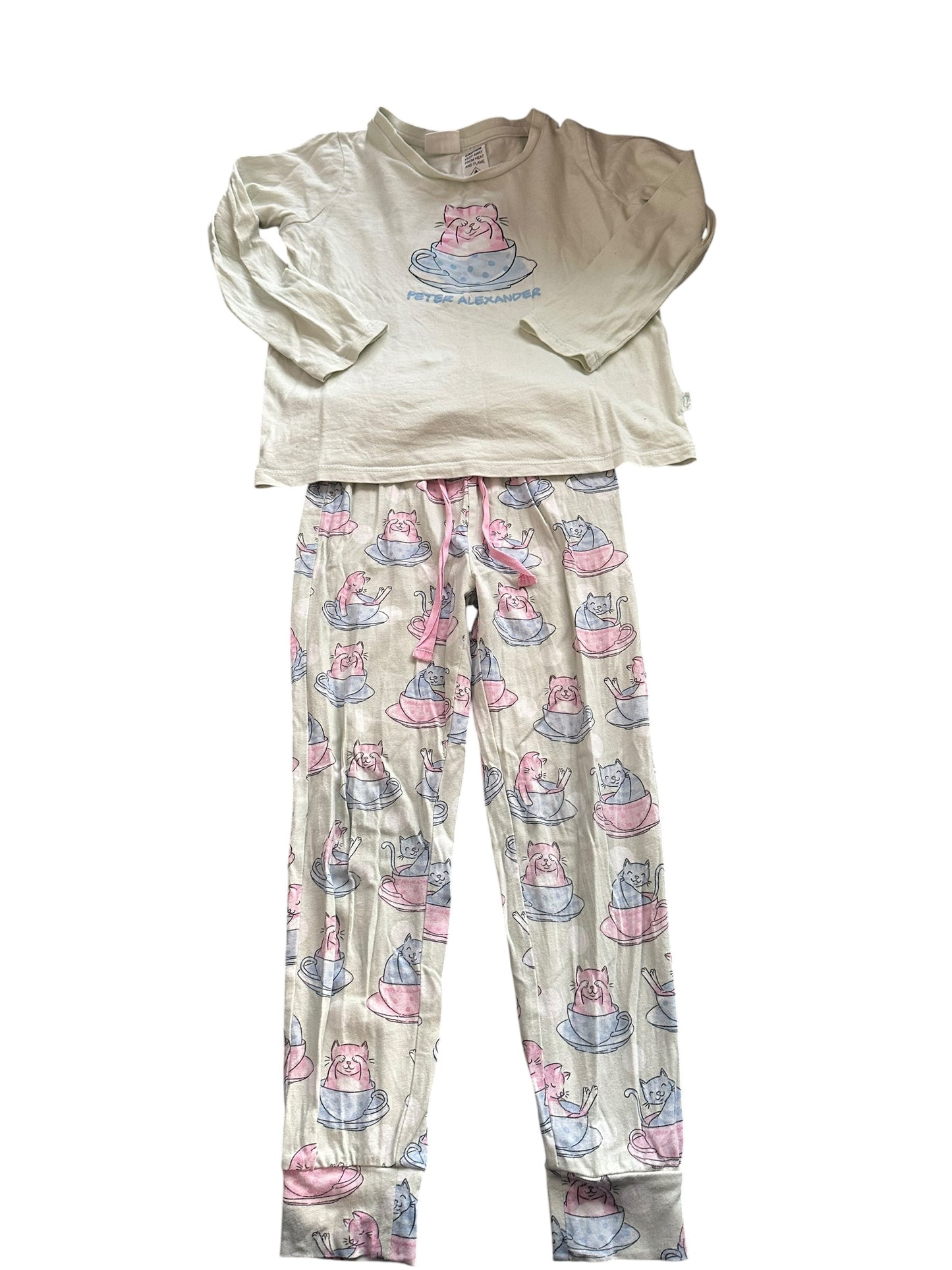 Peter Alexander Cat PJ Set - Size 4