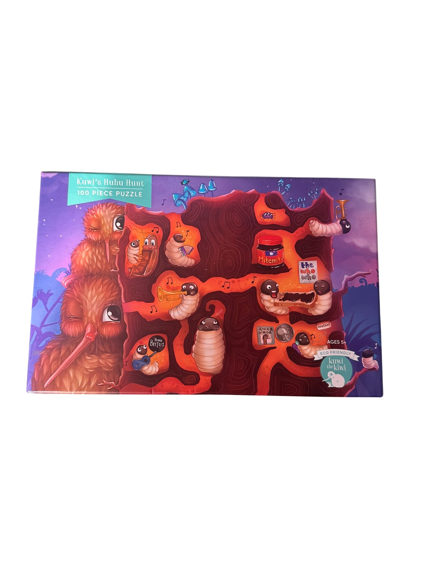 Kuwi the Kiwi Huhu Hunt Puzzle - 100 Pieces
