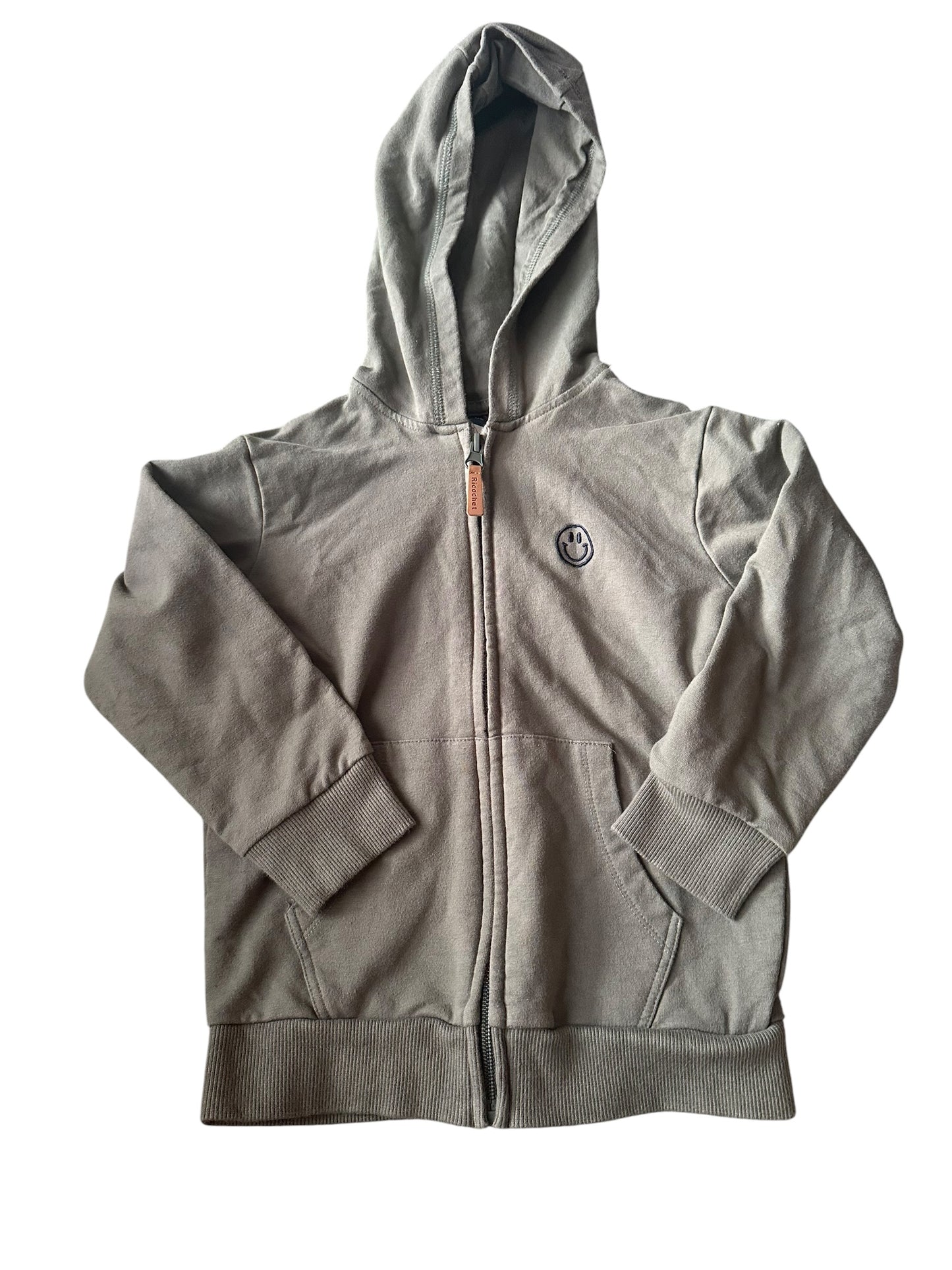 Ricochet Green Zip Hoodie - Size 5
