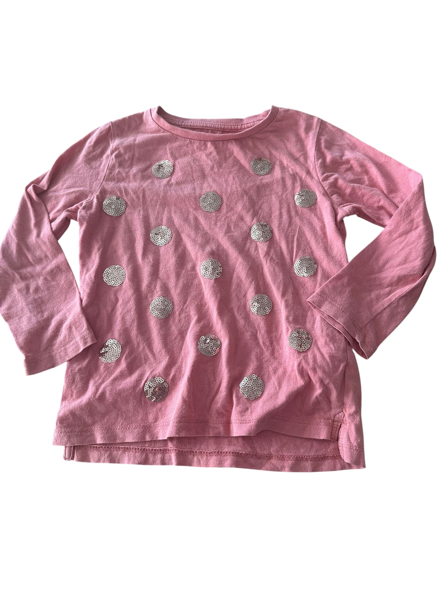 Cotton On Sequin Long Sleeve - Size 4