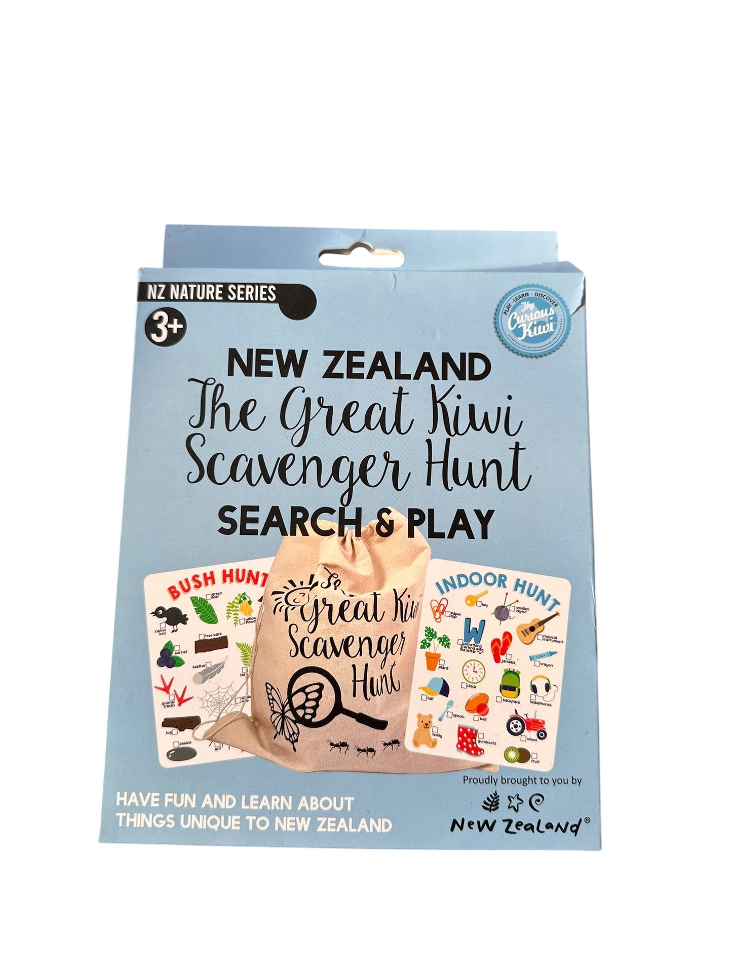 New Zealand The Great Kiwi Scavenger Hunt Search and Play
