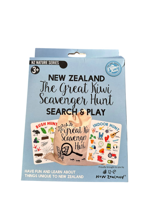 New Zealand The Great Kiwi Scavenger Hunt Search and Play