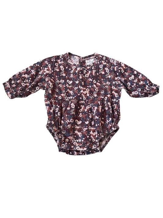 Burrow and Be Floral Romper - Size 0-3 Months
