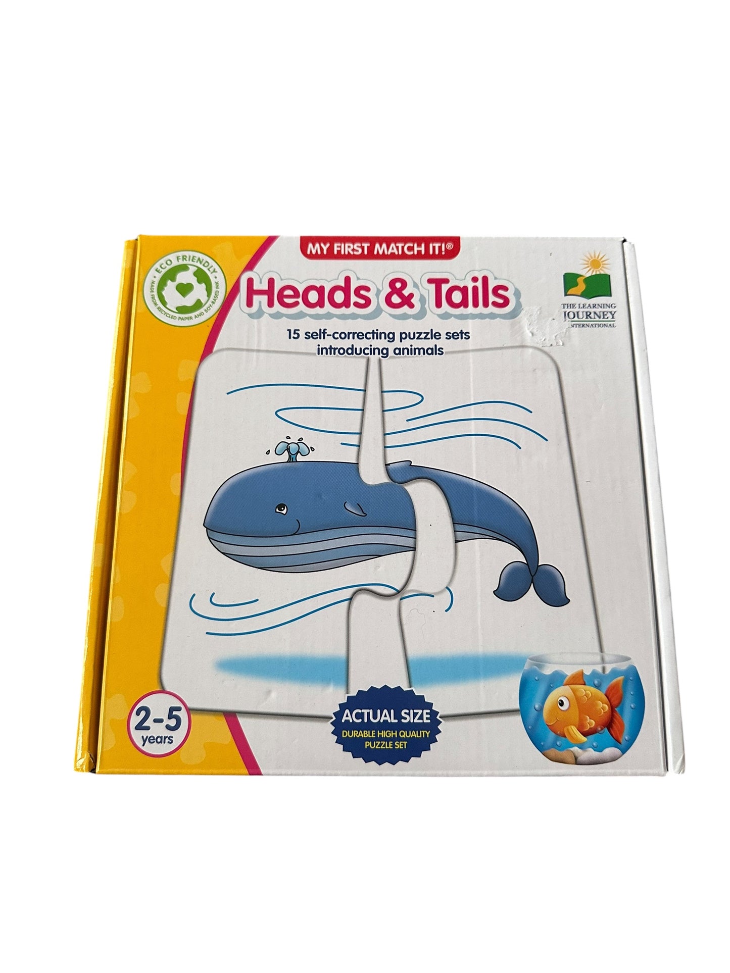 My First Match it! Heads and Tails - Puzzle