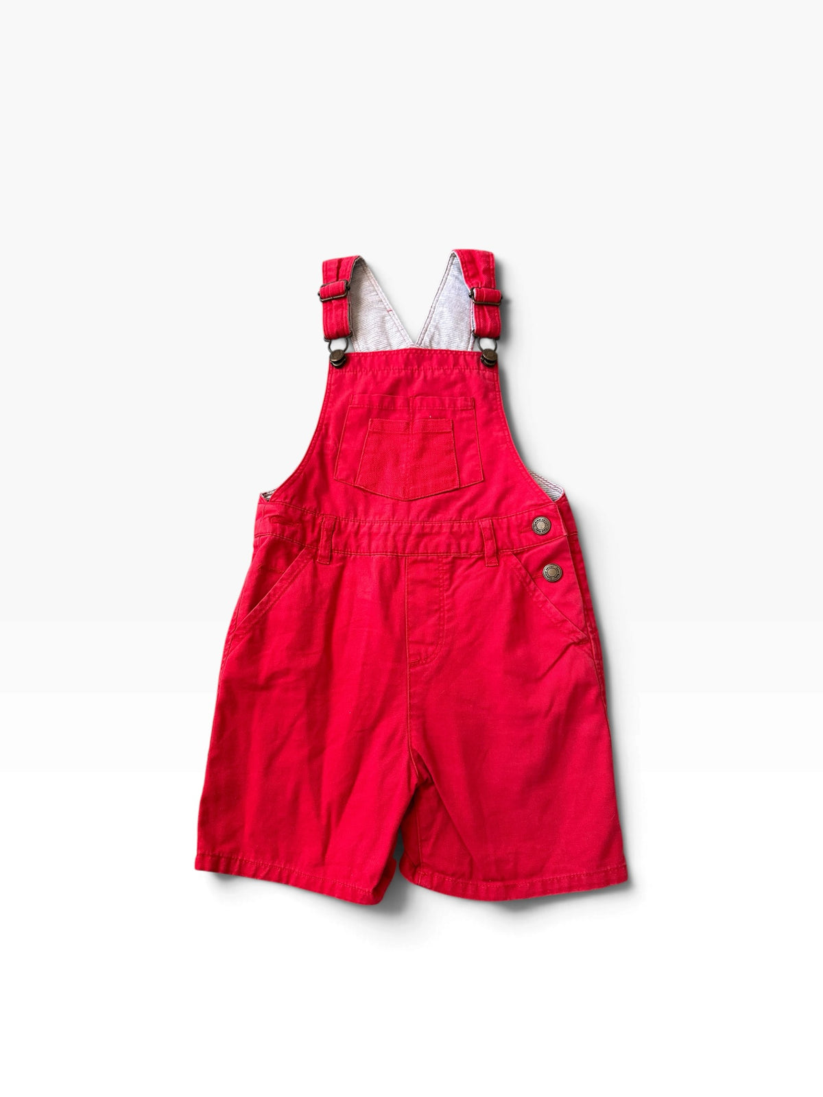 Zara Red Shortalls - Size 2-3